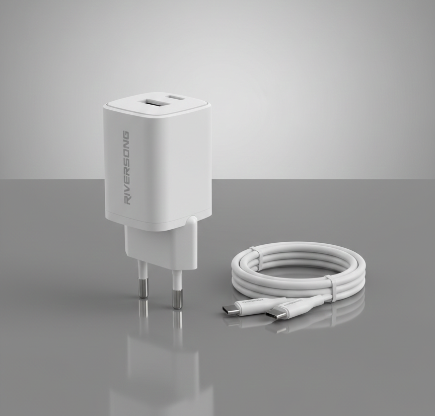 Fast Charging Charger Kit Cable Type C 30W - RIVERSONG